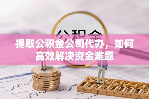 元江提取公积金公司代办，如何高效解决资金难题