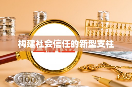元江构建社会信任的新型支柱