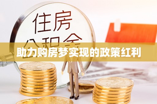 元江助力购房梦实现的政策红利
