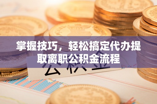 元江掌握技巧，轻松搞定代办提取离职公积金流程