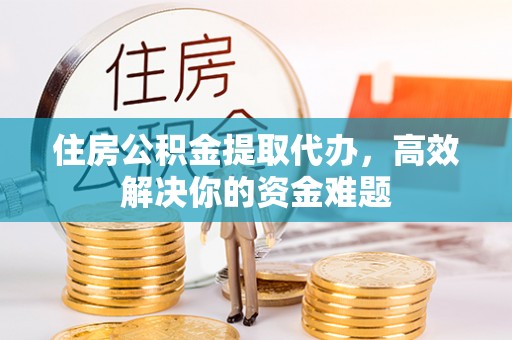 元江住房公积金提取代办，高效解决你的资金难题