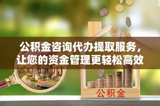 元江公积金咨询代办提取服务，让您的资金管理更轻松高效