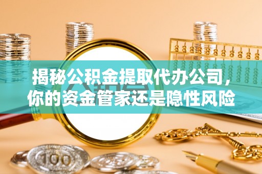 元江揭秘公积金提取代办公司，你的资金管家还是隐性风险？