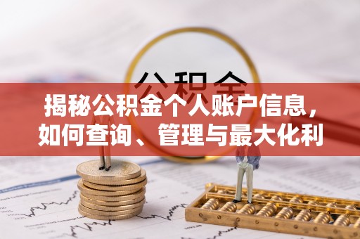 元江揭秘公积金个人账户信息，如何查询、管理与最大化利用