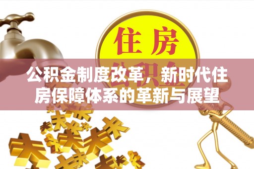 元江公积金制度改革，新时代住房保障体系的革新与展望