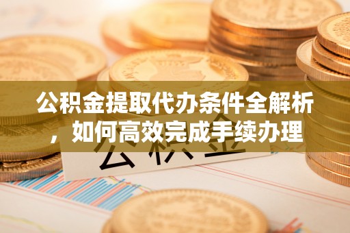 元江公积金提取代办条件全解析，如何高效完成手续办理