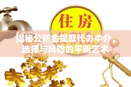 元江揭秘公积金提取代办中介，选择与风险的平衡艺术