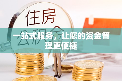元江一站式服务，让您的资金管理更便捷