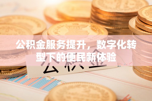 元江公积金服务提升，数字化转型下的便民新体验