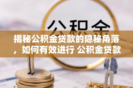 元江揭秘公积金贷款的隐秘角落，如何有效进行 公积金贷款风险防控
