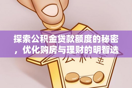 元江探索公积金贷款额度的秘密，优化购房与理财的明智选择