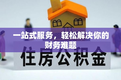 元江一站式服务，轻松解决你的财务难题