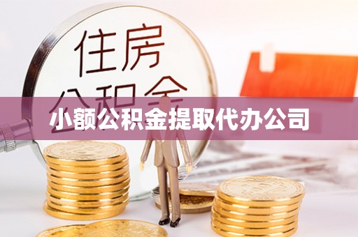 元江小额公积金提取代办公司