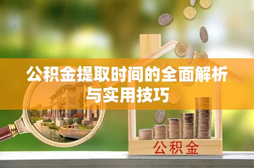 元江公积金提取时间的全面解析与实用技巧